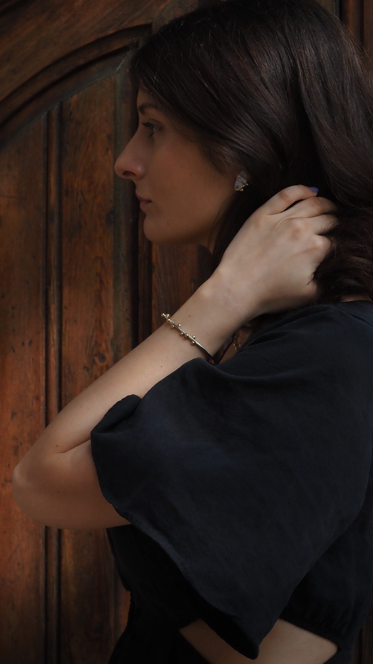 opuntia pulsera plata